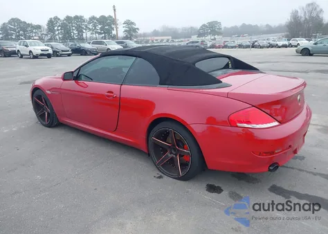 2009 BMW 650I z USA, uszkodzony, nr VIN WBAEB53589CX64949